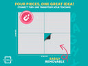 24"x30" Giant Dry Erase Writing Magnet – Classroom Whiteboard Teaching Aid