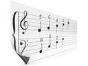 45"x17" Dry Erase Magnetic Music Staff Whiteboard