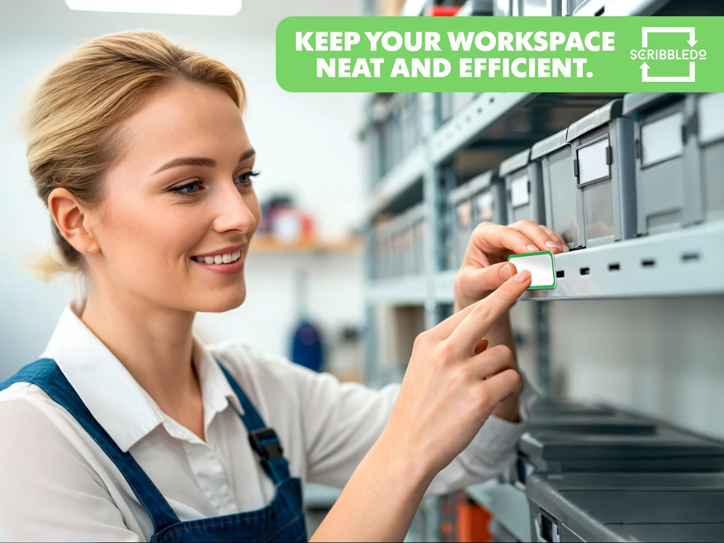 30 Pack Dry Erase Magnetic Labels – 3.1” x 1.2” Writable Strips Color Outline