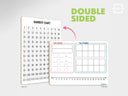 Bar Model, Ten Frame, Number Line & 1–120 Chart Dry Erase Board – 9x12