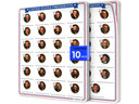 US Presidents Practice Flexic Dry Erase Sheet 11"x14" (10 pc)
