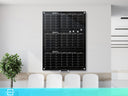 Black Glass Magnetic Quarterly Calendar Dry Erase Board – 34"x46"