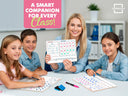 Bar Model, Ten Frame, Number Line & 1–120 Chart Dry Erase Board – 9x12