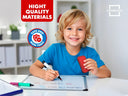 2 Pack Red & Blue Magnetic Dry Erase Erasers