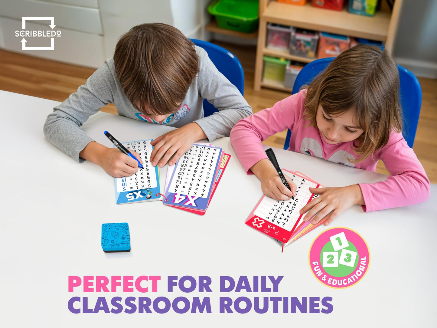 Dry Erase Multiplication Flash Cards – Math Facts 0–1