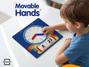 Writable Dry Erase Learning Clock - 2 Markers Included