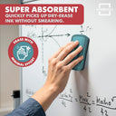 Boho Magnetic Dry Erase Eraser 2x4 Inch 4 Pack