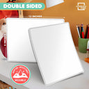 White Dry Erase Flexic Sheet 9"x12" (10 pc)