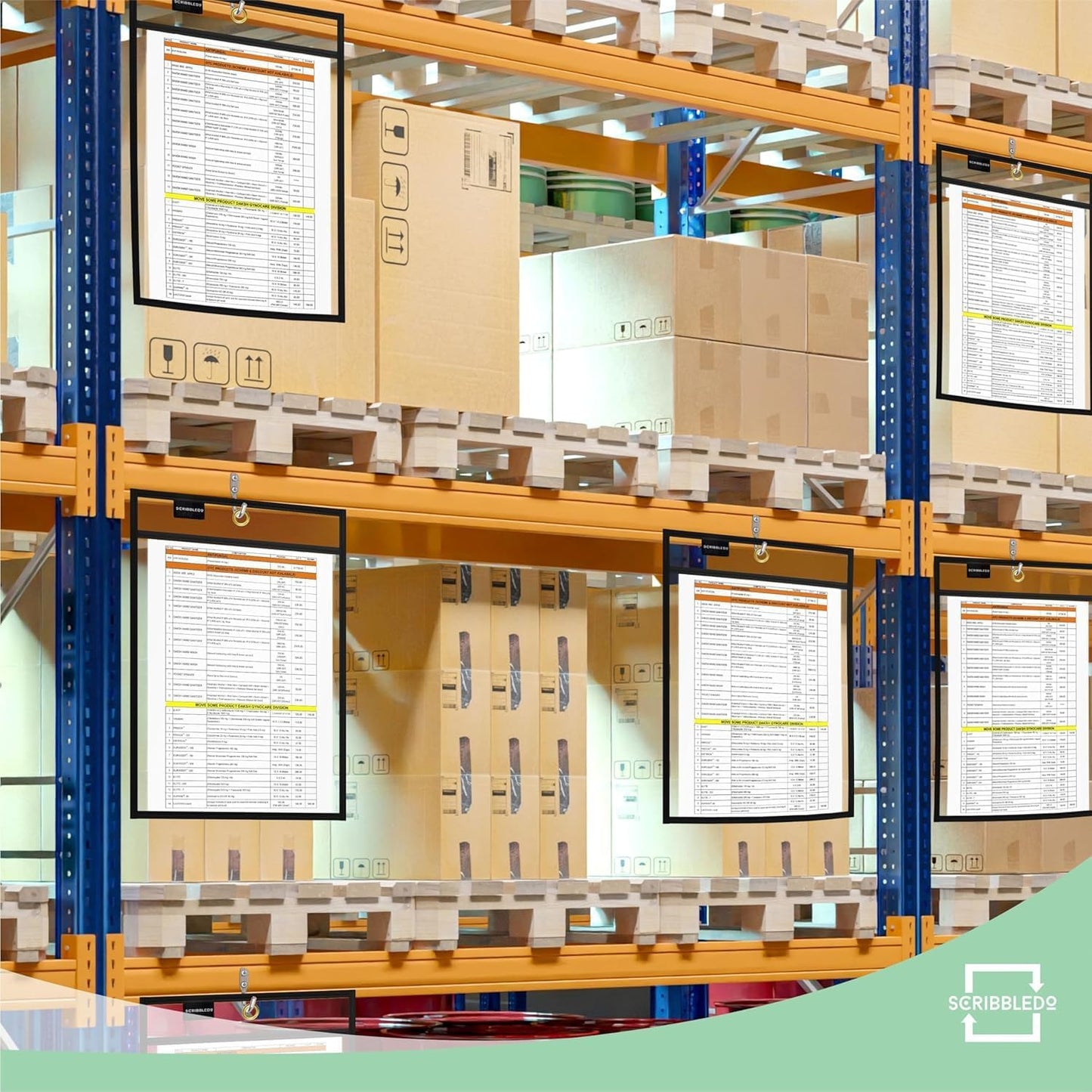 Job Ticket Holders 9x12 50 Pk