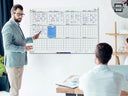 Magnetic Glass Whiteboard Calendar 24"x36" Yearly Planner