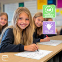 Multiplication Practice Dry Erase Flexic Sheet 9"x12" (10 pc)