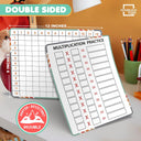 Multiplication Dry Erase Flexic Sheet 9"x12" (10 pc)