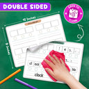 Phonics Practice Flexic Dry Erase Sheets 9"x12" (10 pc)