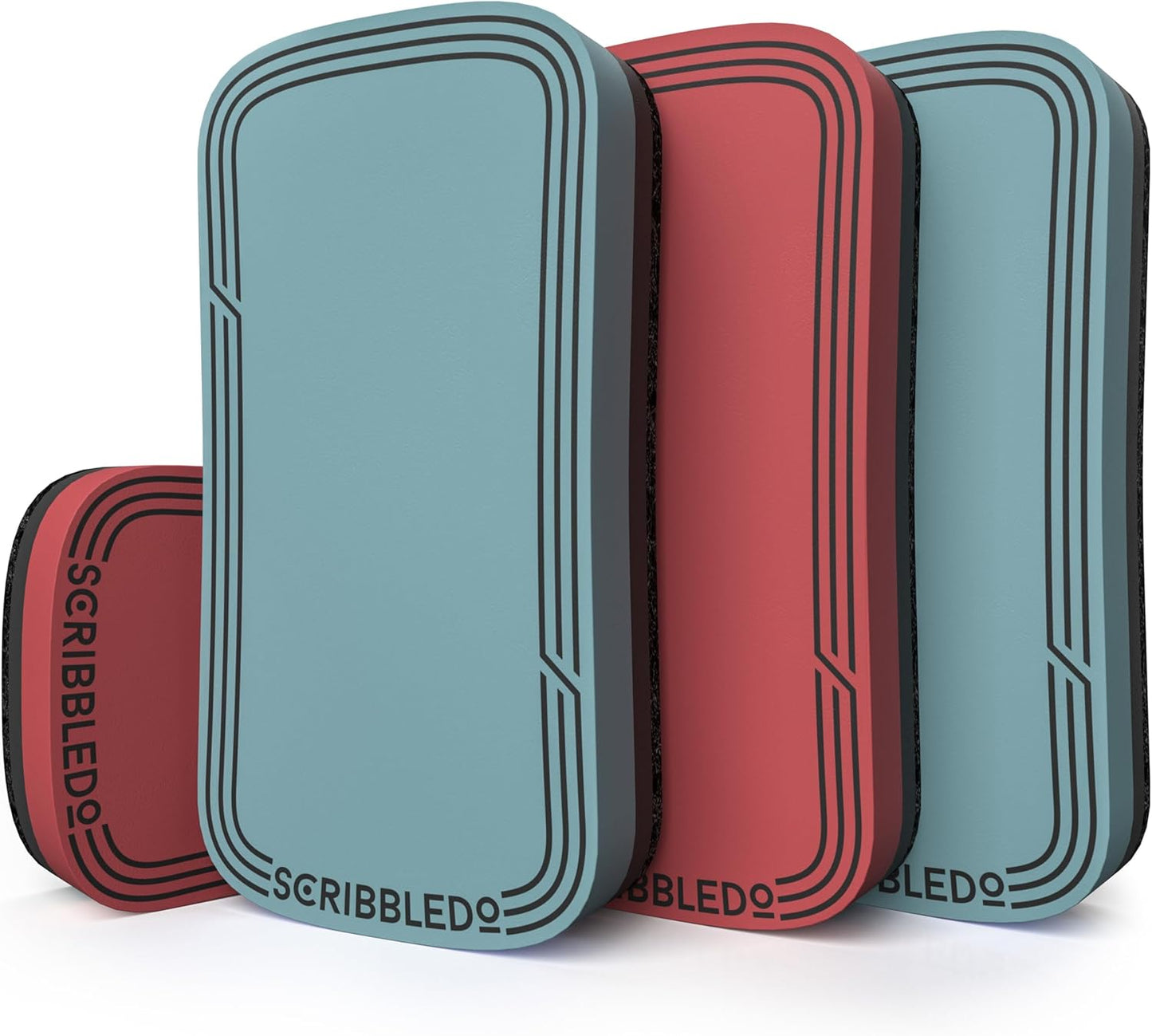 Boho Magnetic Dry Erase Eraser 2x4 Inch 4 Pack