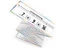 0-100 Number Line Double Sided Whiteboard 4 FT
