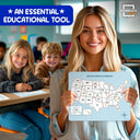 US Map Practice Flexic Dry Erase Sheet 11"x14" (10 pc)