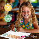 Place Value Practice Flexic Dry Erase Sheet 9"x12" (10 pc)