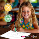 Venn Diagram Chart Practice Dry Erase Flexic Sheet 9"x12" (10 pc)