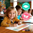 Place Value Practice Flexic Dry Erase Sheet 9"x12" (10 pc)