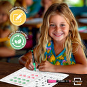 Number Bonds Dry Erase Flexic Sheet 9"x12" (10 pc)