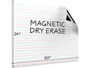 24"x30" Giant Dry Erase Writing Magnet – Classroom Whiteboard Teaching Aid