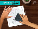 Dry Erase Circular Grid 12"x12" Board