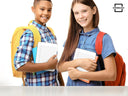 2 Pack Dry Erase College Ruled Notebook 5"x7"