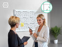 Magnetic Glass Whiteboard Calendar 24"x36" Yearly Planner