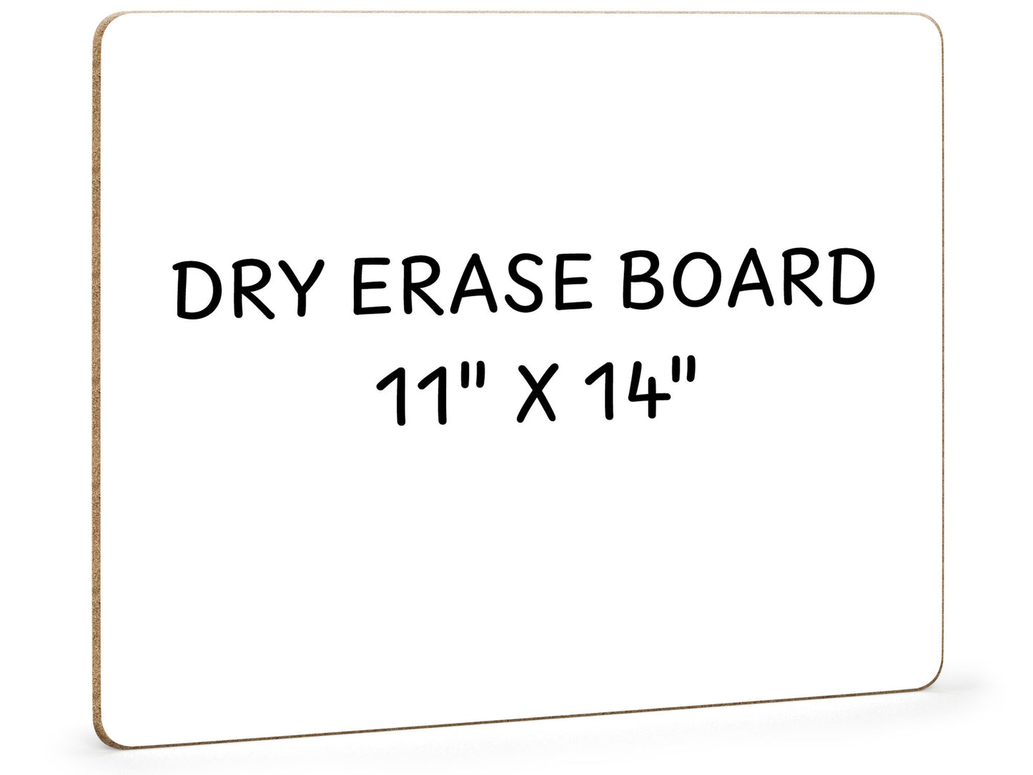 Double Sided Dry Erase Whiteboard 11"x14"