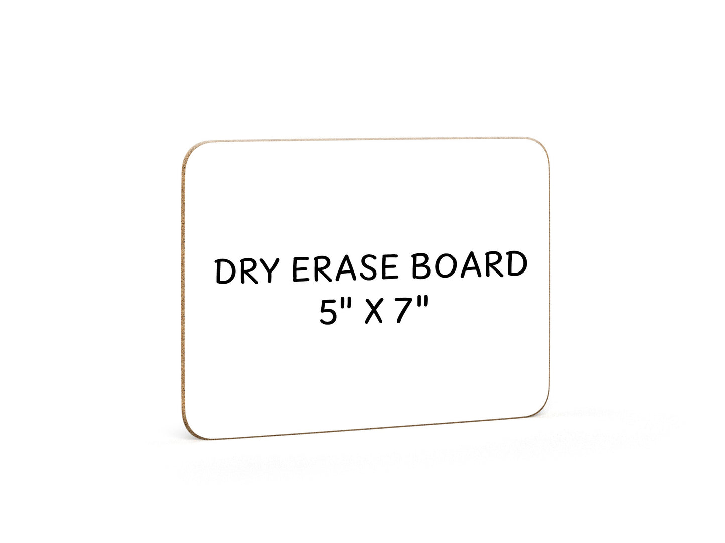 Double Sided Dry Erase Whiteboard  5"x7"