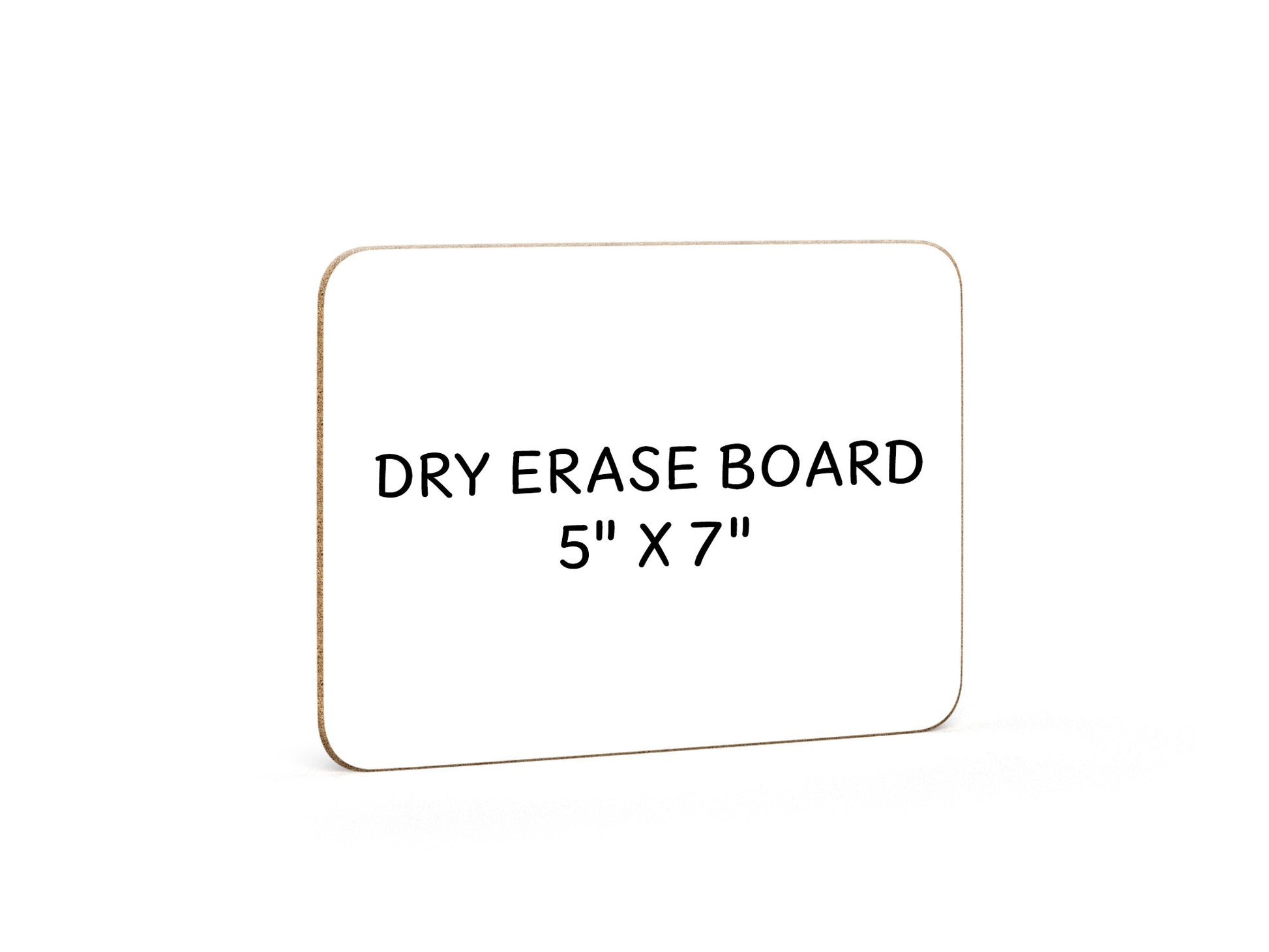 Double Sided Dry Erase Whiteboard  5"x7"