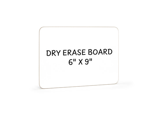 6x9 Inch Mini Dry Erase Whiteboard Lapboard