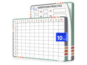 Addition Practice Dry Erase Flexic Sheet 9"x12" (10 pc)