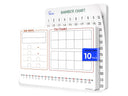 Bar Model Dry Erase Flexic Sheet 9"x12" (10 pc)