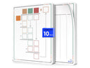 Division Practice Dry Erase Flexic Math Sheet 9"x12" (10 pc)
