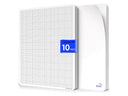 Small Grid Math Practice Flexic Dry Erase Sheet 9"x12" (10 pc)