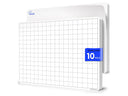 Large Grid Math Practice Flexic Dry Erase Sheet 11"x14" (10 pc)