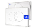 Venn Diagram Chart Practice Dry Erase Flexic Sheet 9"x12" (10 pc)