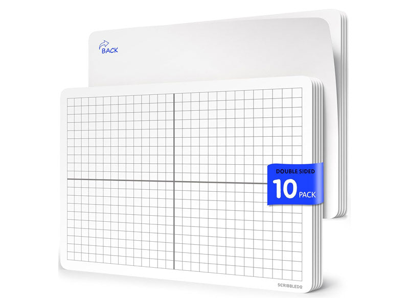 XY Graph Practice Dry Erase Flexic Sheet 9"x12" (10 pc)
