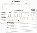 9x12 place value bulletin board