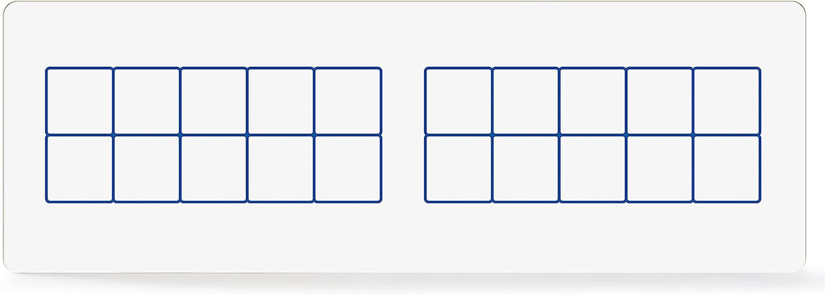  ten frame dry erase lapboard 4x12
