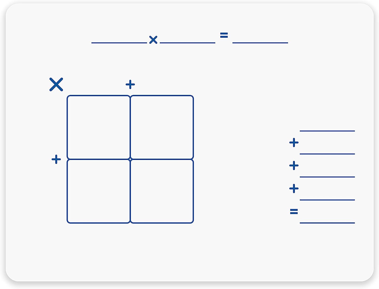 9x12 maths practice board 