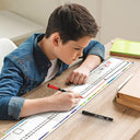 0-100 number line whiteboard