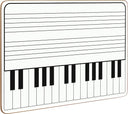 reusable music staff dry erase lapboard