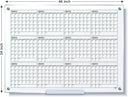 magnetic yearly planner calendar 34x46