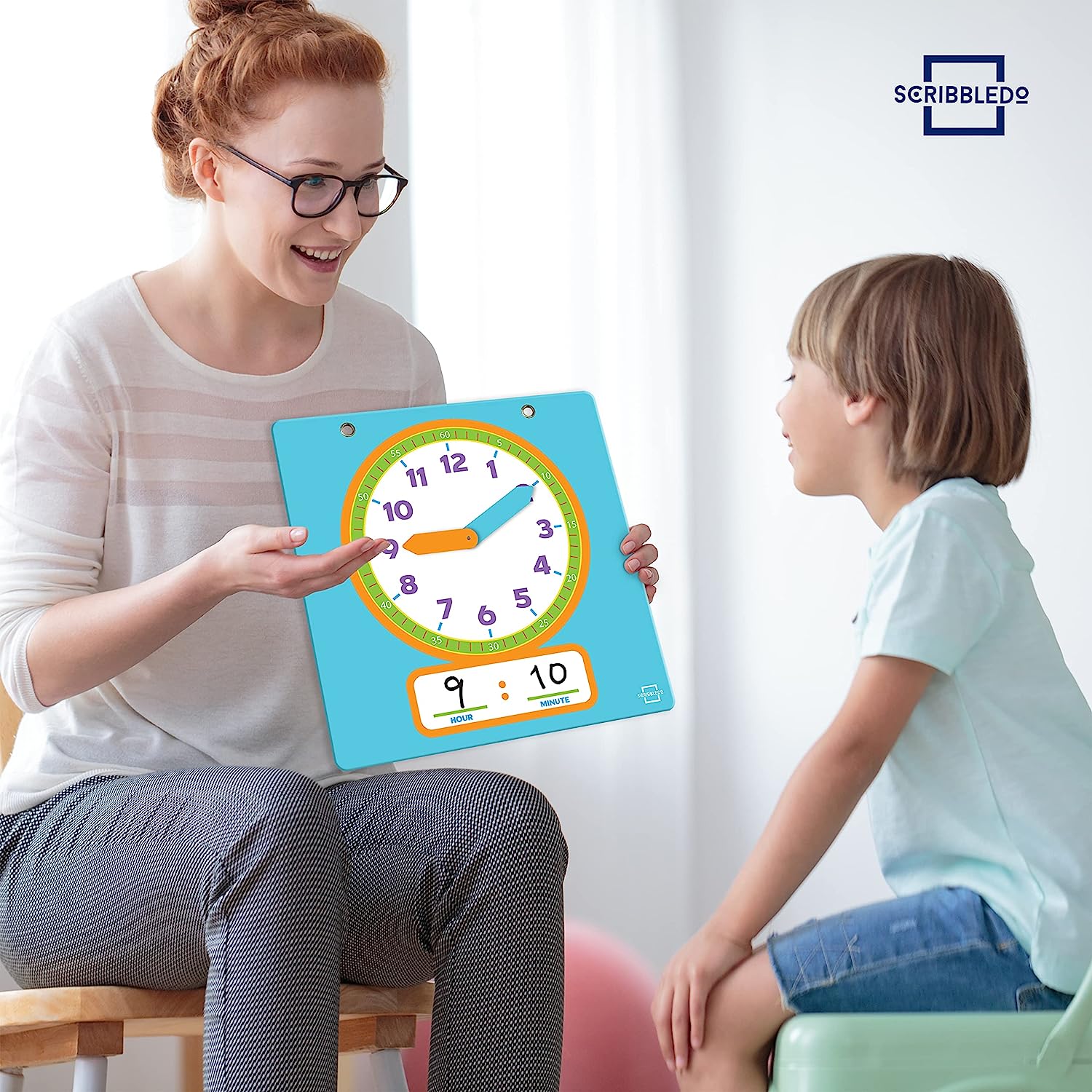 time teaching clock for kids