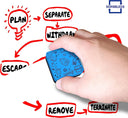 60 pack dry erase erasers magnetic