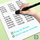 dry erase whiteboard black markers