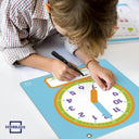 Dry Erase Learning Clock with 2 Markers