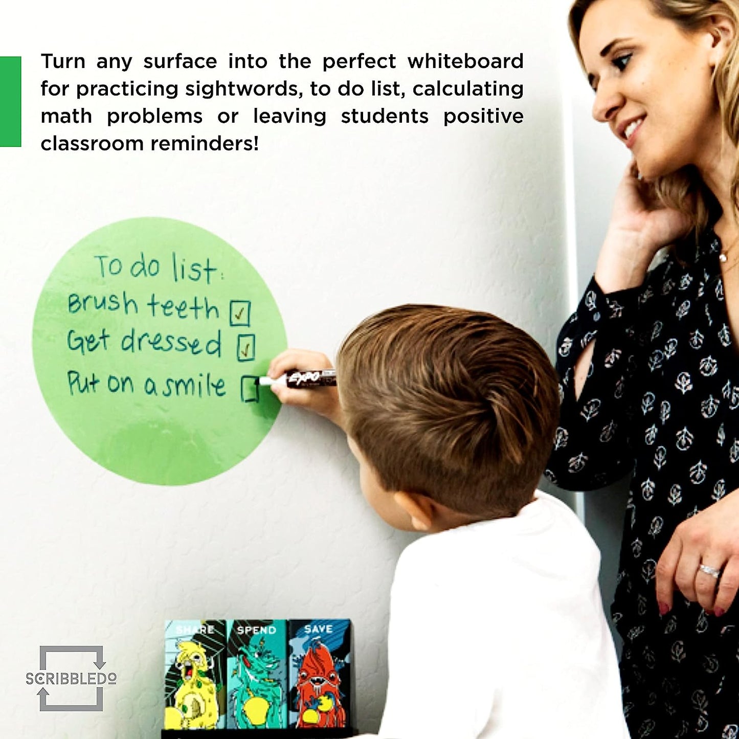 11 Dry Erase Dots, Interactive Table Spots for Engaging Classroom  Activities